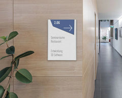 Info- und Liftschilder