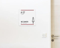 Türschild ALU.direkt4