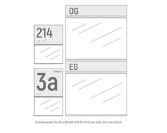 Türschild ALU.direkt4