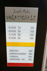 Formo flach Infoschild-Kombi