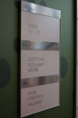 Formo plex Infoschild-Kombi