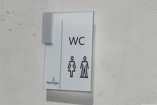 Kristallino Türschild G-Kurz