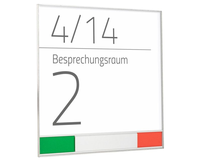 Türschild Frei/Besetzt NIRO.clic