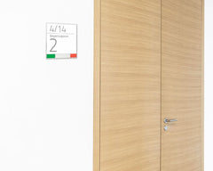 Türschild Frei/Besetzt NIRO.clic