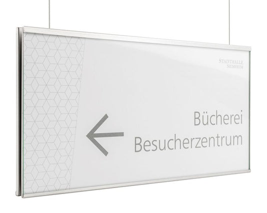 Hängeschild beidseitig NIRO.esg