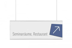 Hängeschild beidseitig ALU.b1