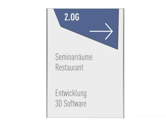 Info- und Liftschilder