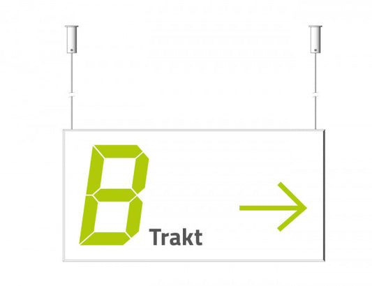 Hängeschild Beidseitig Formo.einschub