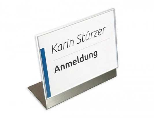 Tischaufsteller Formo.flach