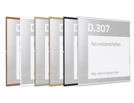 ALU.b1/ow Türschild