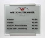 Kristallino Infoschild G-Kurz